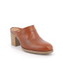 Sabot con tacco da donna marrone  Sabot con tacco da donna marrone