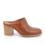Sabot con tacco da donna marrone  Sabot con tacco da donna marrone
