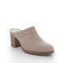 DAME SABOT MIT ABSATZ BEIGE  DAME SABOT MIT ABSATZ BEIGE