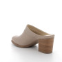 Sabot con tacco da donna beige  Sabot con tacco da donna beige