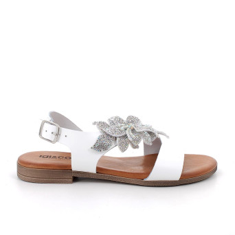 Sandals for women white with buckle Sandals for women white with buckle