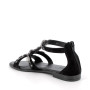 DAME SANDALE SCHWARZ MIT ZIP DAME SANDALE SCHWARZ MIT ZIP