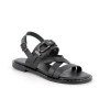 Sandalia para mujer negro con hebilla Sandalia para mujer negro con hebilla