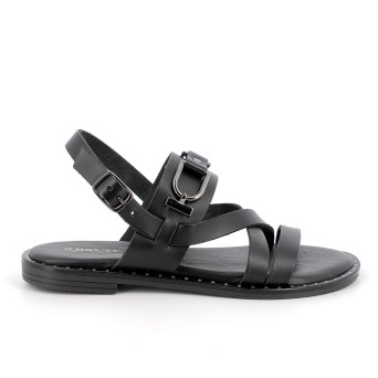 Sandals for women black with buckle Sandals for women black with buckle