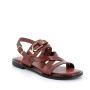 Sandalia para mujer marron con hebilla Sandalia para mujer marron con hebilla
