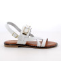 Sandals for women white with buckle Sandals for women white with buckle