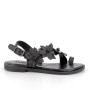 DAME FLIP FLOP SANDALE SCHWARZ MIT SCHNALLE DAME FLIP FLOP SANDALE SCHWARZ MIT SCHNALLE