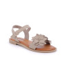 DAME SANDALE BEIGE MIT SCHNALLE DAME SANDALE BEIGE MIT SCHNALLE