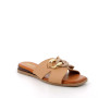 Sandalia para mujer beige con Sandalia para mujer beige con