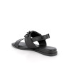 Sandali da donna nero con strap Sandali da donna nero con strap