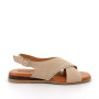 Sandali da donna beige con fibbia Sandali da donna beige con fibbia