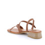 Sandals with heel for women brown with buckle Sandals with heel for women brown with buckle