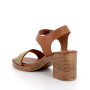 Sandali con tacco da donna marrone con strap Sandali con tacco da donna marrone con strap