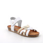 DAME SANDALE WEISS MIT VELCRO DAME SANDALE WEISS MIT VELCRO