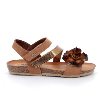 DAME SANDALE BRAUN MIT VELCRO DAME SANDALE BRAUN MIT VELCRO