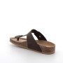 Flip-flops sandals for women brown with buckle Flip-flops sandals for women brown with buckle