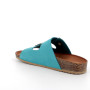 Sandale pour femme turquoise avec boucle Sandale pour femme turquoise avec boucle