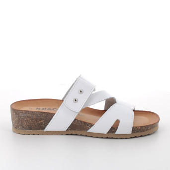 DAME SANDALE WEISS MIT VELCRO DAME SANDALE WEISS MIT VELCRO