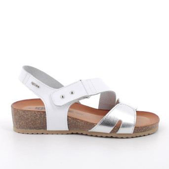 Sandals for women white with velcro Sandals for women white with velcro