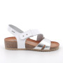 Sandals for women white with velcro Sandals for women white with velcro