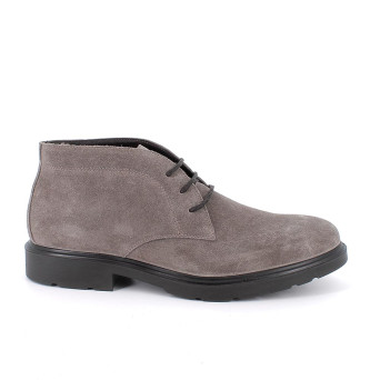 MANN STIEFELETTEN BRAUN UND GRAU MIT SENKEL MANN STIEFELETTEN BRAUN UND GRAU MIT SENKEL