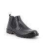 Stivaletti gore-tex da uomo nero con zip Stivaletti gore-tex da uomo nero con zip