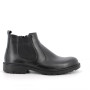Stivaletti gore-tex da uomo nero con zip Stivaletti gore-tex da uomo nero con zip