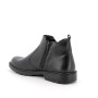 Stivaletti gore-tex da uomo nero con zip Stivaletti gore-tex da uomo nero con zip