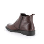 Stivaletti gore-tex da uomo marrone con zip Stivaletti gore-tex da uomo marrone con zip