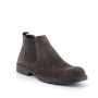 Stivaletti gore-tex da uomo marrone con zip Stivaletti gore-tex da uomo marrone con zip