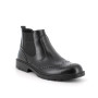 Stivaletti gore-tex da uomo nero con zip Stivaletti gore-tex da uomo nero con zip