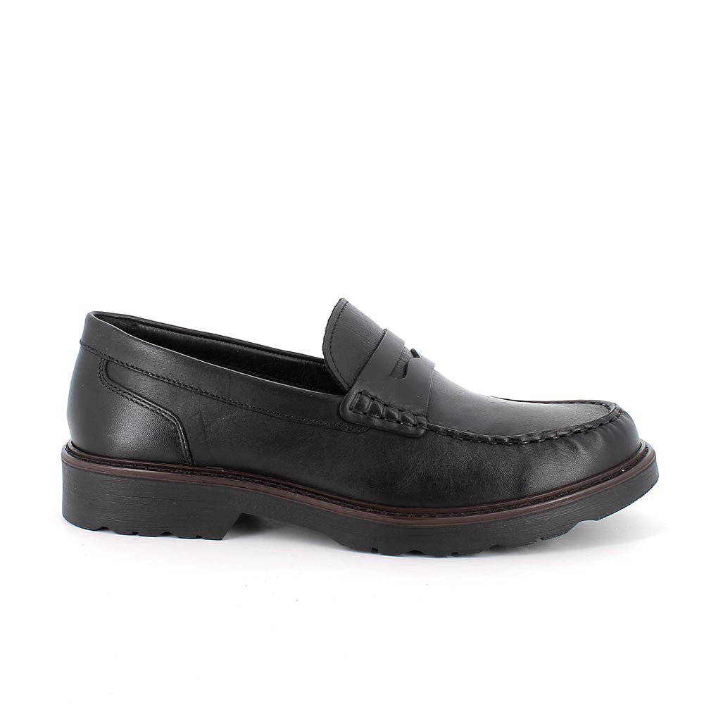 Mocassini da uomo nero