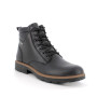 Stivaletti gore-tex da uomo nero con zip Stivaletti gore-tex da uomo nero con zip