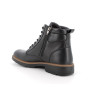 Stivaletti gore-tex da uomo nero con zip Stivaletti gore-tex da uomo nero con zip