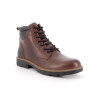 Stivaletti gore-tex da uomo marrone con zip Stivaletti gore-tex da uomo marrone con zip