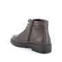Stivaletti da uomo marrone con zip Stivaletti da uomo marrone con zip