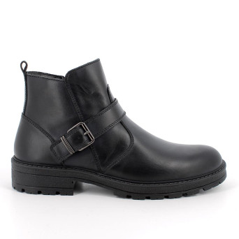 Half boots for men black with zip Half boots for men black with zip