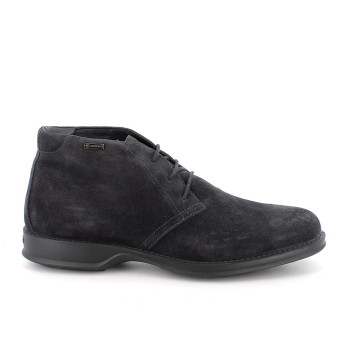 MANN GORE-TEX STIEFELETTEN BLAU MIT SENKEL MANN GORE-TEX STIEFELETTEN BLAU MIT SENKEL