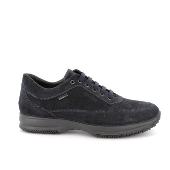 Gore-tex sneakers for men blue with laces Gore-tex sneakers for men blue with laces