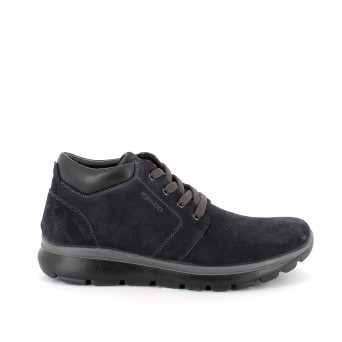 Midcut shoes for men blue with laces Midcut shoes for men blue with laces
