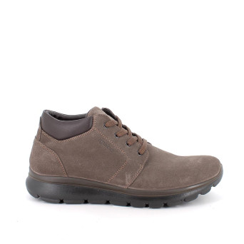 Midcut shoes for men brown and grey with laces Midcut shoes for men brown and grey with laces