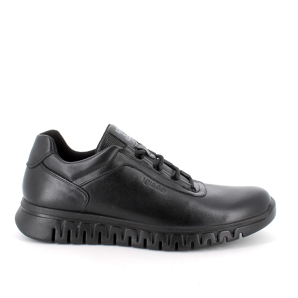 Scarpe da uomo nero con lacci