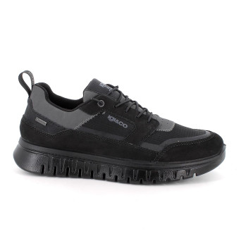 Sneaker gore-tex pour homme noir avec lacets Sneaker gore-tex pour homme noir avec lacets