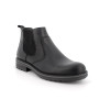 Stivaletti gore-tex da uomo nero con zip Stivaletti gore-tex da uomo nero con zip