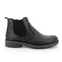 Stivaletti gore-tex da uomo nero con zip Stivaletti gore-tex da uomo nero con zip