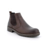 Stivaletti gore-tex da uomo marrone con zip Stivaletti gore-tex da uomo marrone con zip