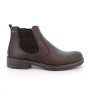 Stivaletti gore-tex da uomo marrone con zip Stivaletti gore-tex da uomo marrone con zip