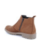 Stivaletti gore-tex da uomo marrone con zip Stivaletti gore-tex da uomo marrone con zip