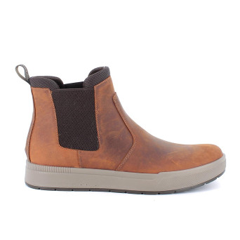 Stivaletti beatles da uomo marrone con elastico Stivaletti beatles da uomo marrone con elastico
