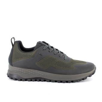 Gore-tex sneakers for men green with laces Gore-tex sneakers for men green with laces